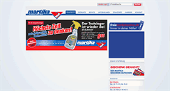 Desktop Screenshot of martika.de